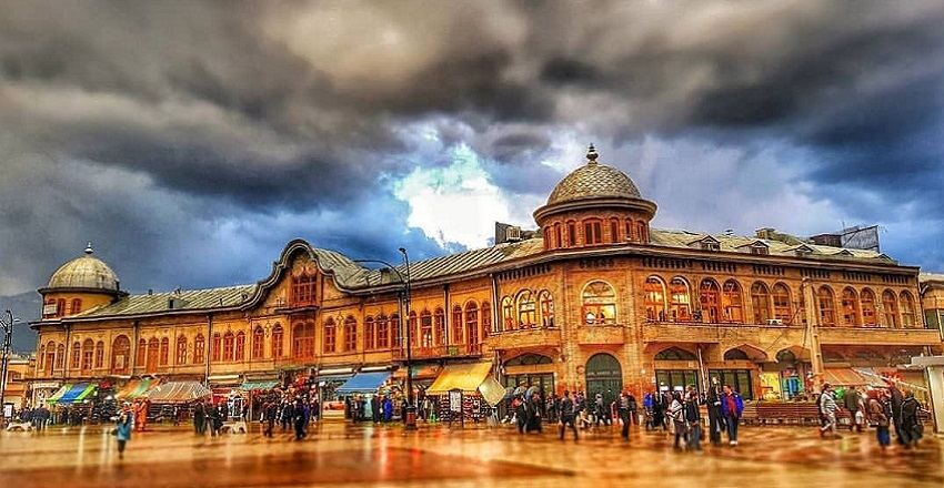 سایبان برقی در رزن