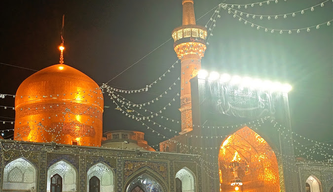 سایبان برقی در مشهد