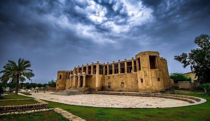 سایبان برقی در گناوه
