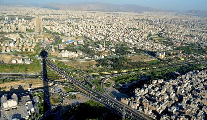 سایبان برقی در تهران