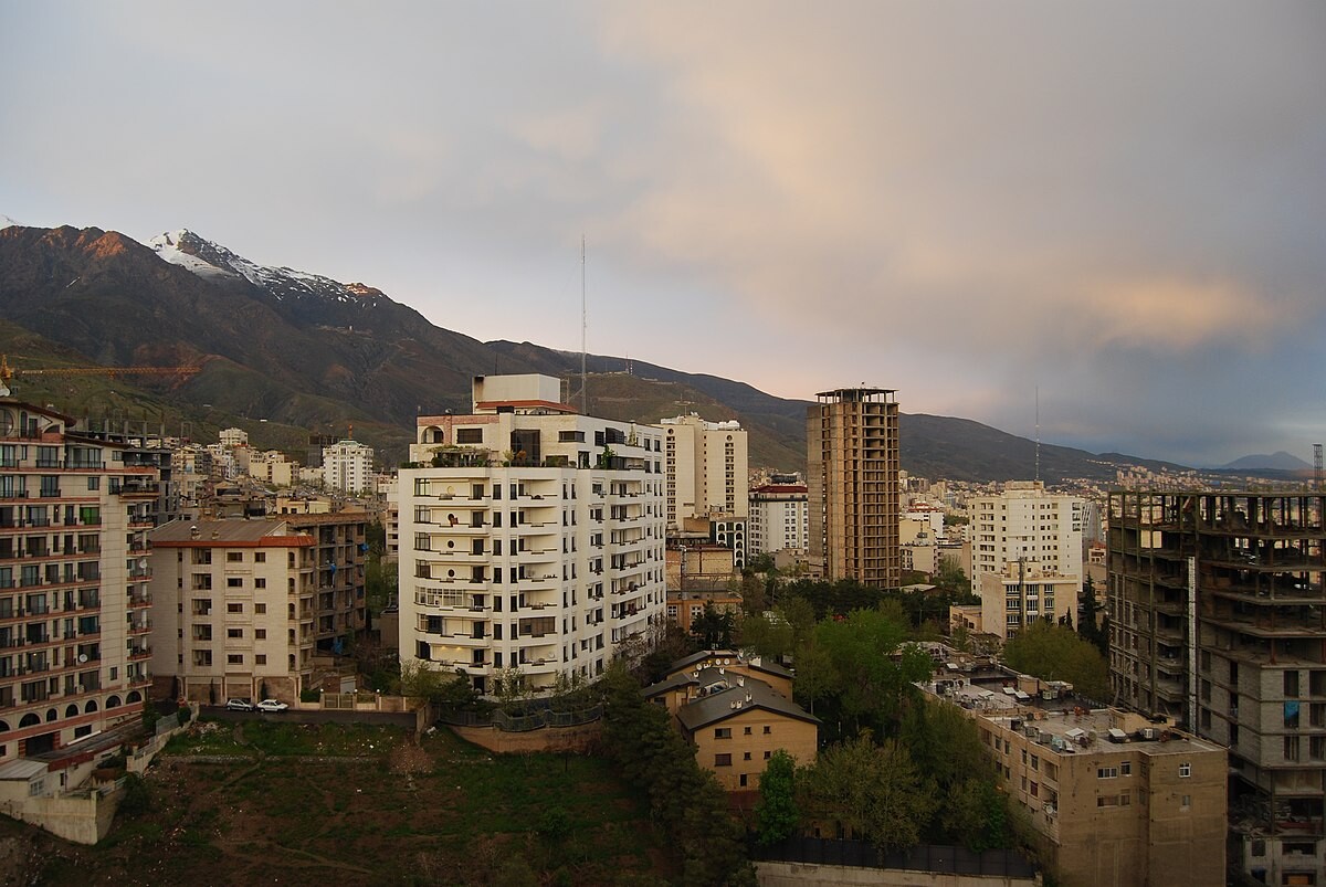 سایبان برقی در زعفرانیه