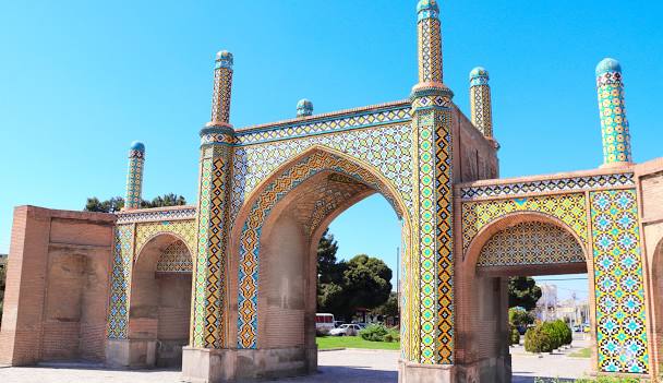سایبان برقی در محمدیه قزوین