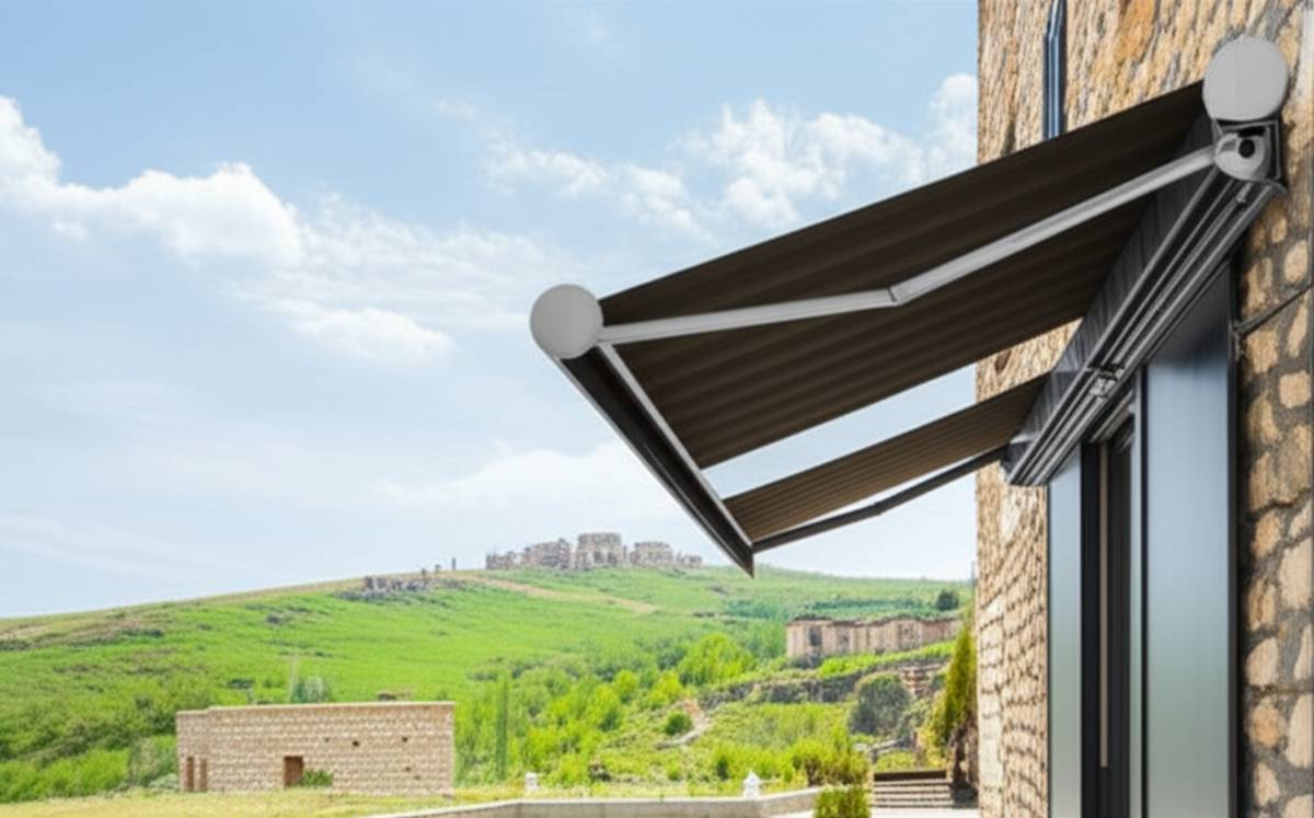 طراحی و اجرای سایبان برقی کردستان