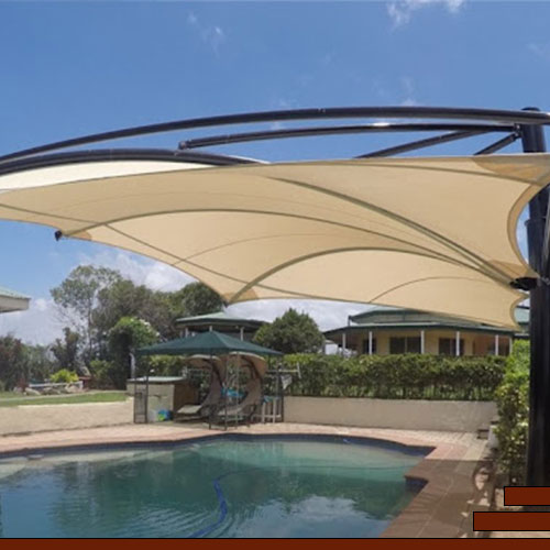 سایبان استخر